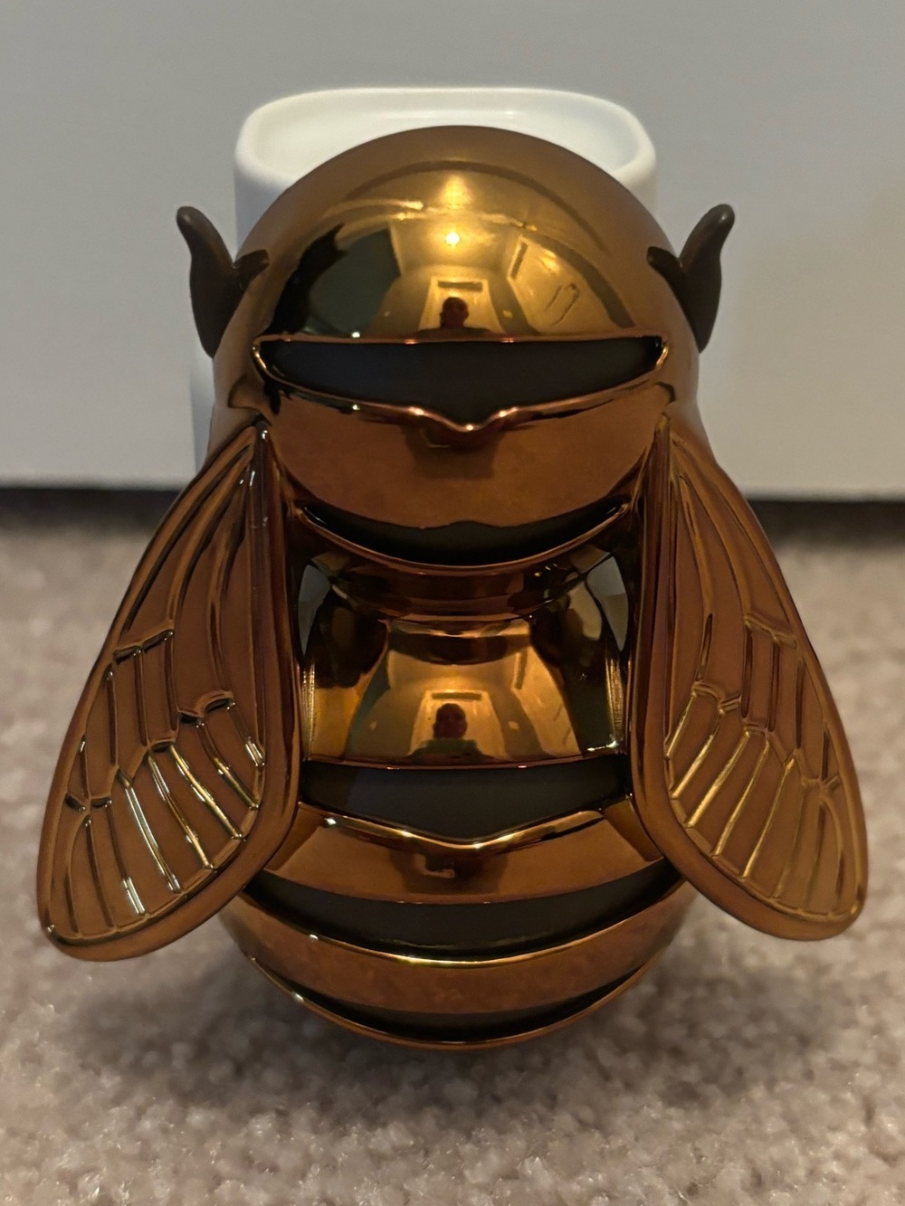 Metallic Gold Bumblebee Bee Yankee Candle ScentPlug Diffuser Decorative Accent
